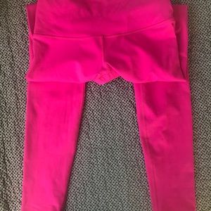 Lululemon hot pink leggings